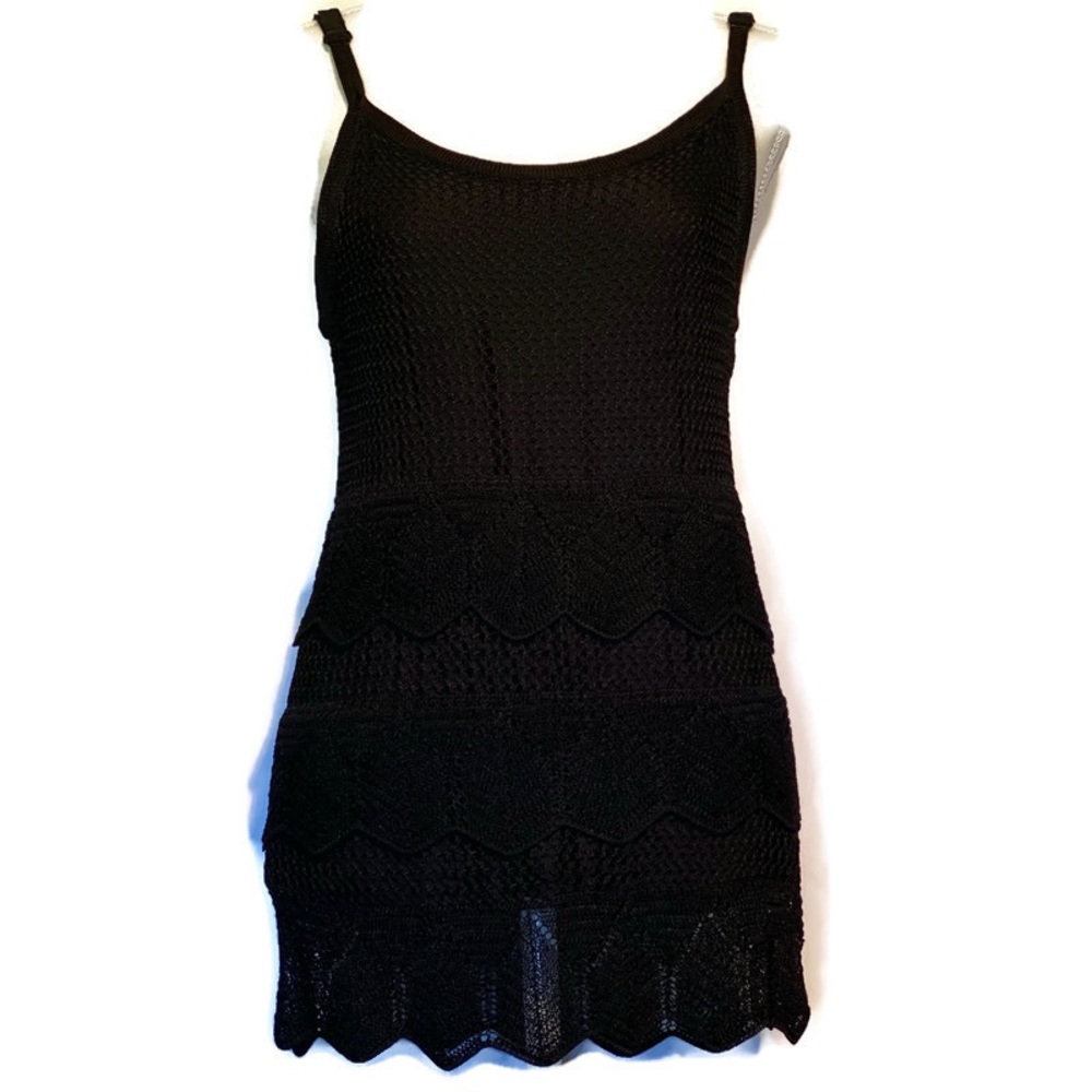 White House Black Market Layered Crochet Tank
